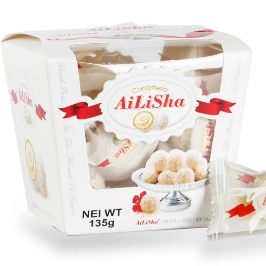 Подарочная коробка, не ферророо, трюфель, кокосовый крем со вкусом шоколадных конфет