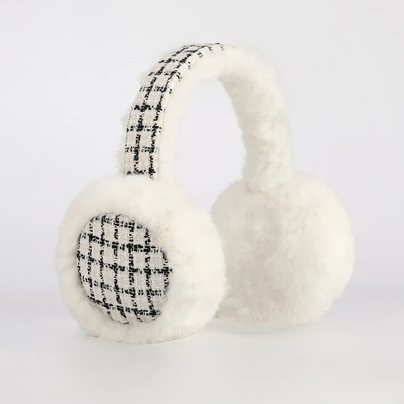 Charhulo Winter Headband Ear Warmers Adjustable & Foldable Earmuffs Earwarp Fasion Ear muffs