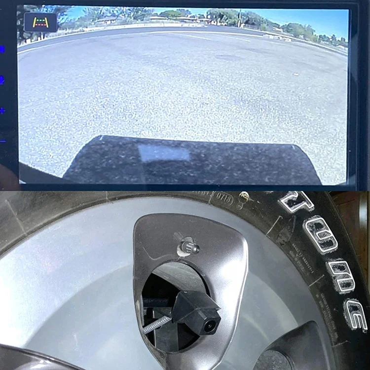 Waterproof Car Backup Reverse Rear View Spare Tire Mount Camera for Jeep Wrangle 2007 2018 Parking Camera