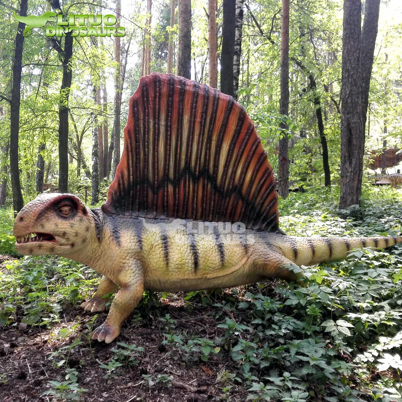 Реалистичная анимированная механическая модель динозавра в натуральную величину