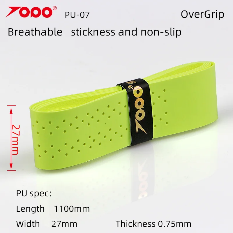 PU-07 stickness and non-slip OverGrip Breathable tennis golf grip Width 27mm Sticky