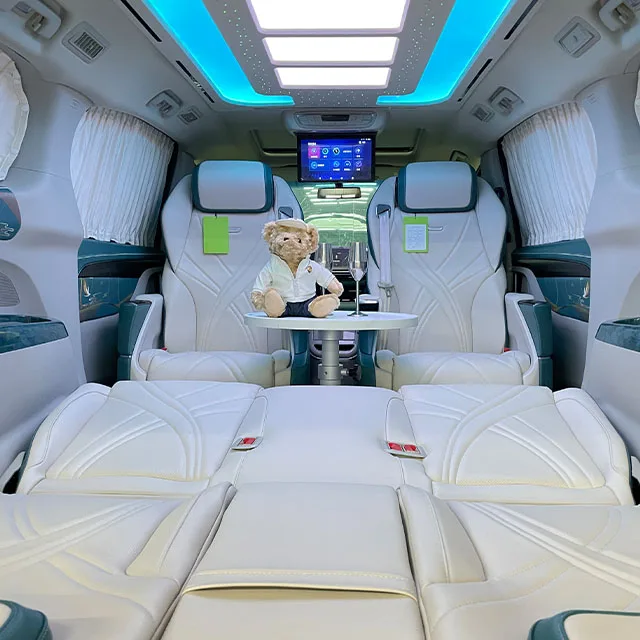 2024 Hot Style Luxury Van seat car Interior accessories leather chair VIP Electric city minibus seat  For Sienna Alphard