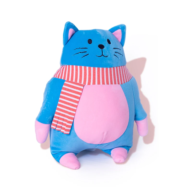 Bewalker 2 in 1  u shape pillow change plush toy Deformable Plush  Travel Pillow Animals Pillow Cartoon Headrest