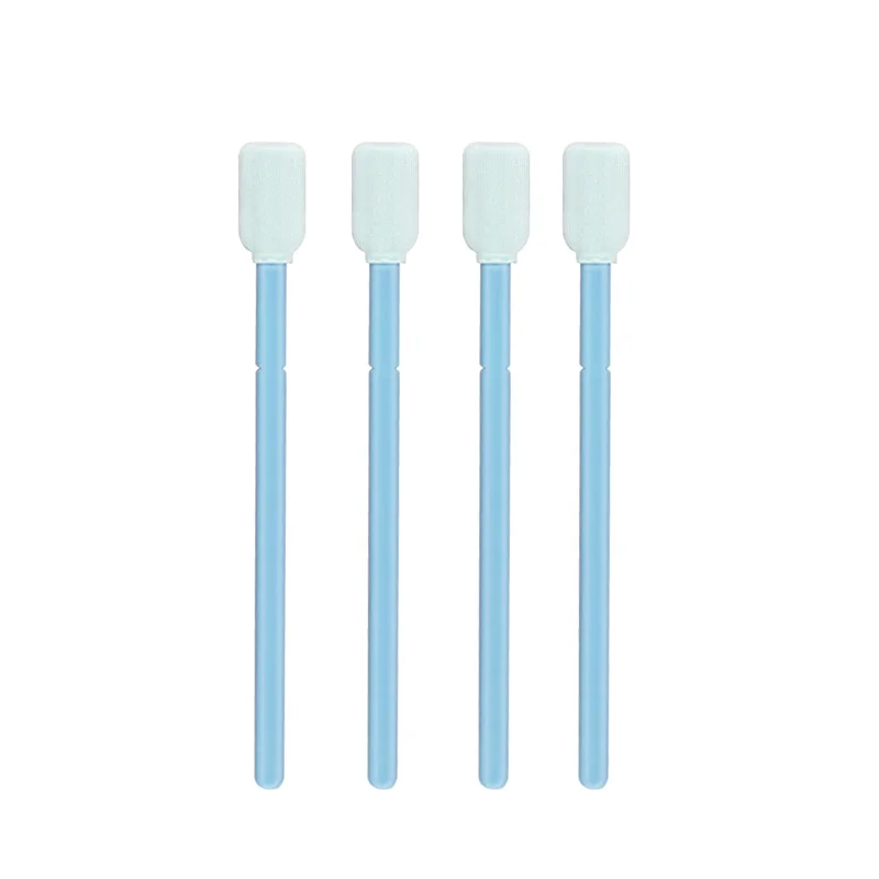 Industrial Computer Cleaning Wipes Cleanroom Polyester Swabs For Electronics Printers