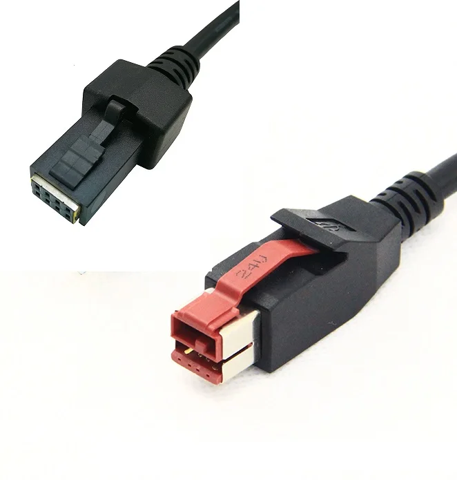 Customized 24V Powered USB to 8 Pin Cable for Pos Printer