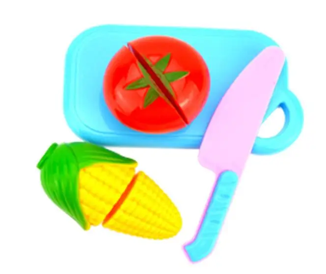 s Vegetables Cutting Play House Education Kitchen Toy Set Kid Fruit Toy good price Kitchen Toys For Children