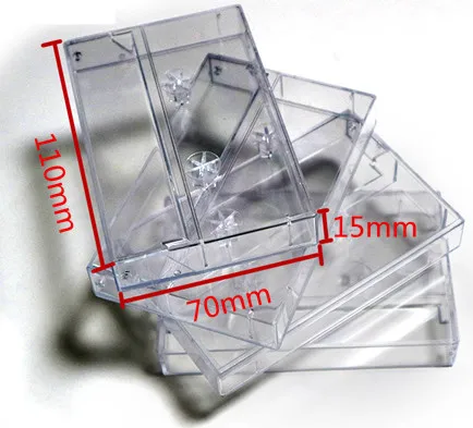 
 Популярный, более прозрачный внешний корпус кассетной ленты для бесплатных образцов  