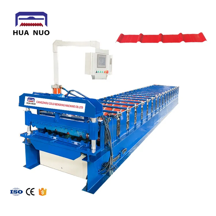 Metal Sheet Rolling Machine Building Material Machinery Tile Making Metal Sheet Roll Forming Machine