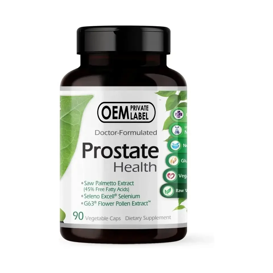 Saw Palmetto 2400 Mg Capsules For Support Health Prostate Function Herbal Supplement Prostate Capsules Saw Palmetto Pills