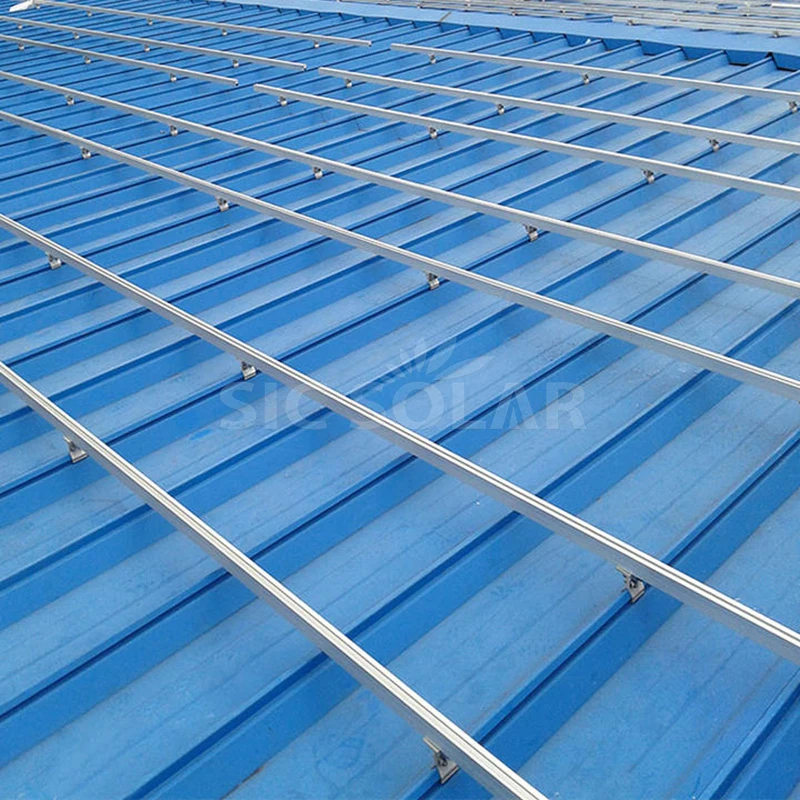 Pv Standing Seam Roof Solar Mounting Solar Tin Roof Clamp Solar Aluminum Clip Lock