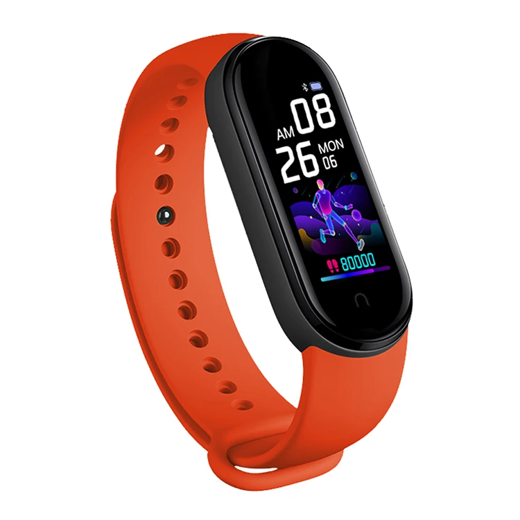 2021 Newest M5 M4 M6 Android Ios Smart Bracelet Band 0.96 TFT Waterproof Heart Rate Smart Wristband Watch M5 Pro Fitness Tracker