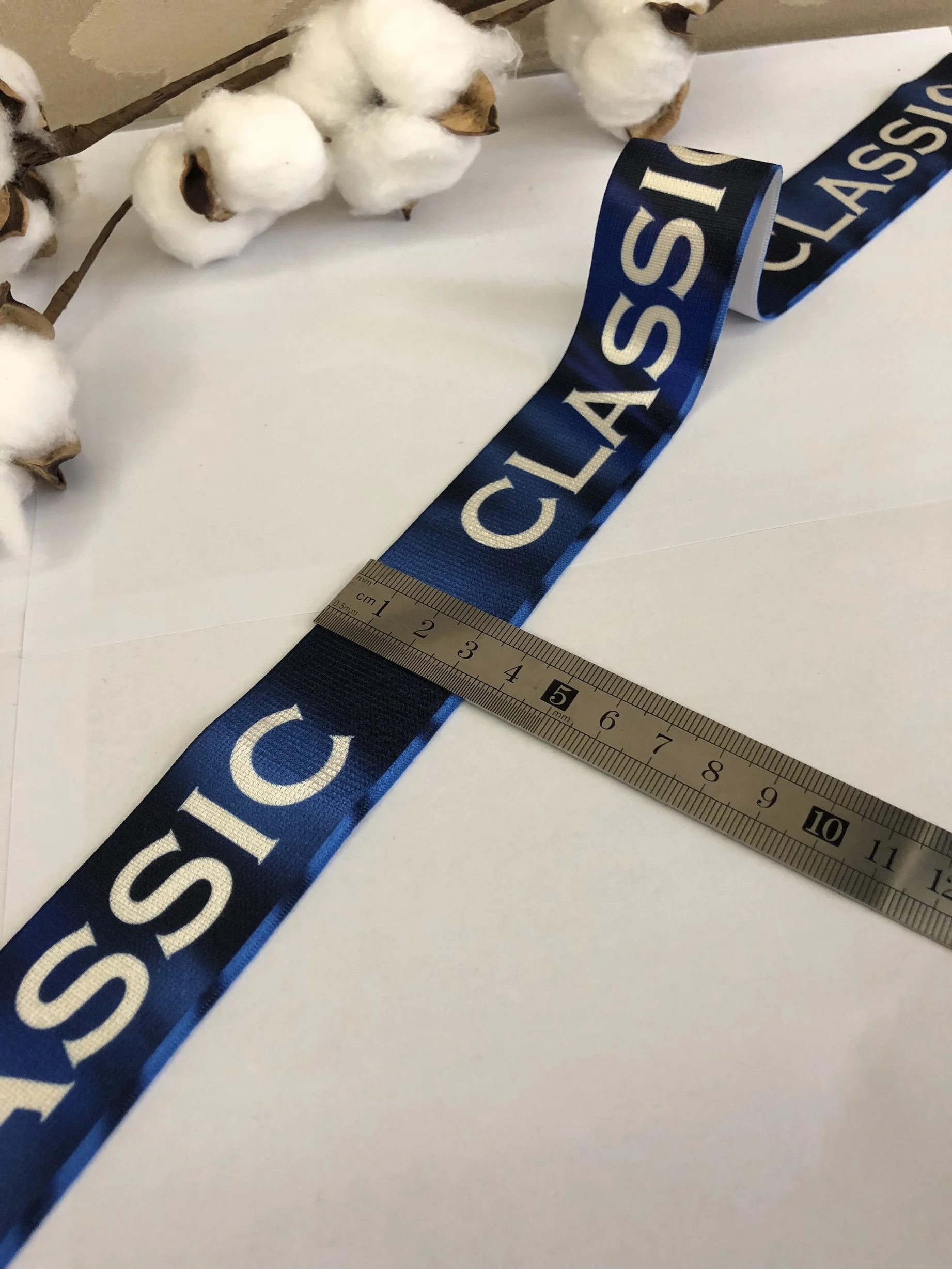 Professional Manufacturer Low Price Printed Fold Over Elastic Band