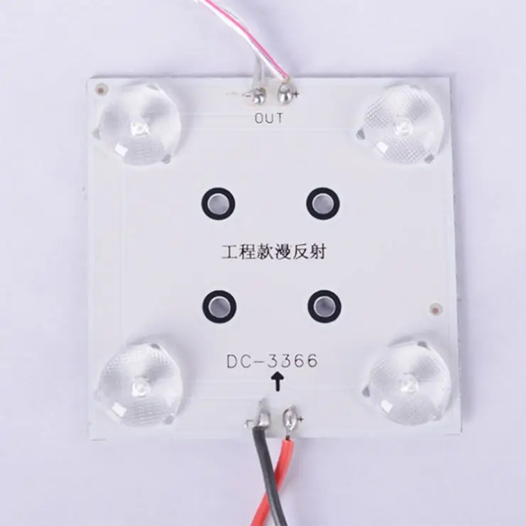 Yaozhou 220 Светодиодная лента высокой яркости 8 блок цепи диффузное отражение Светодиодный модуль для эластичной потолочной пленки световой короб