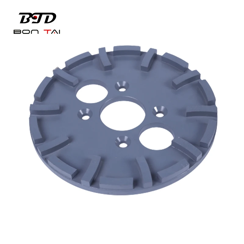 10 Inch Diamond Concrete Grinding Disc for 250mm Single Head Floor Grinder Diamond Grinding Plate