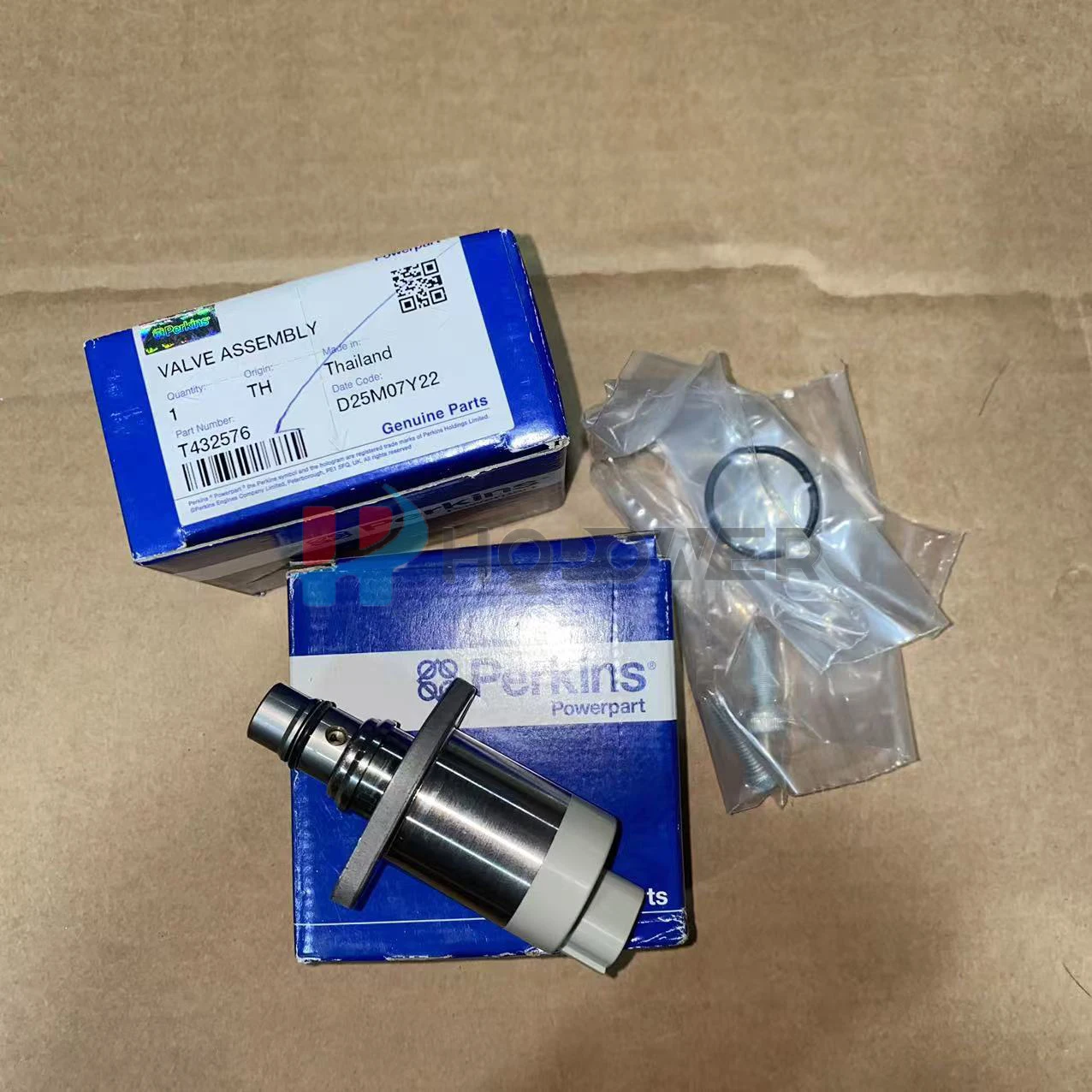 Excavator T432576 engine spare parts C4.4 323GX VALVE ASSEMBLY T432576 Genuine Original For Perkins