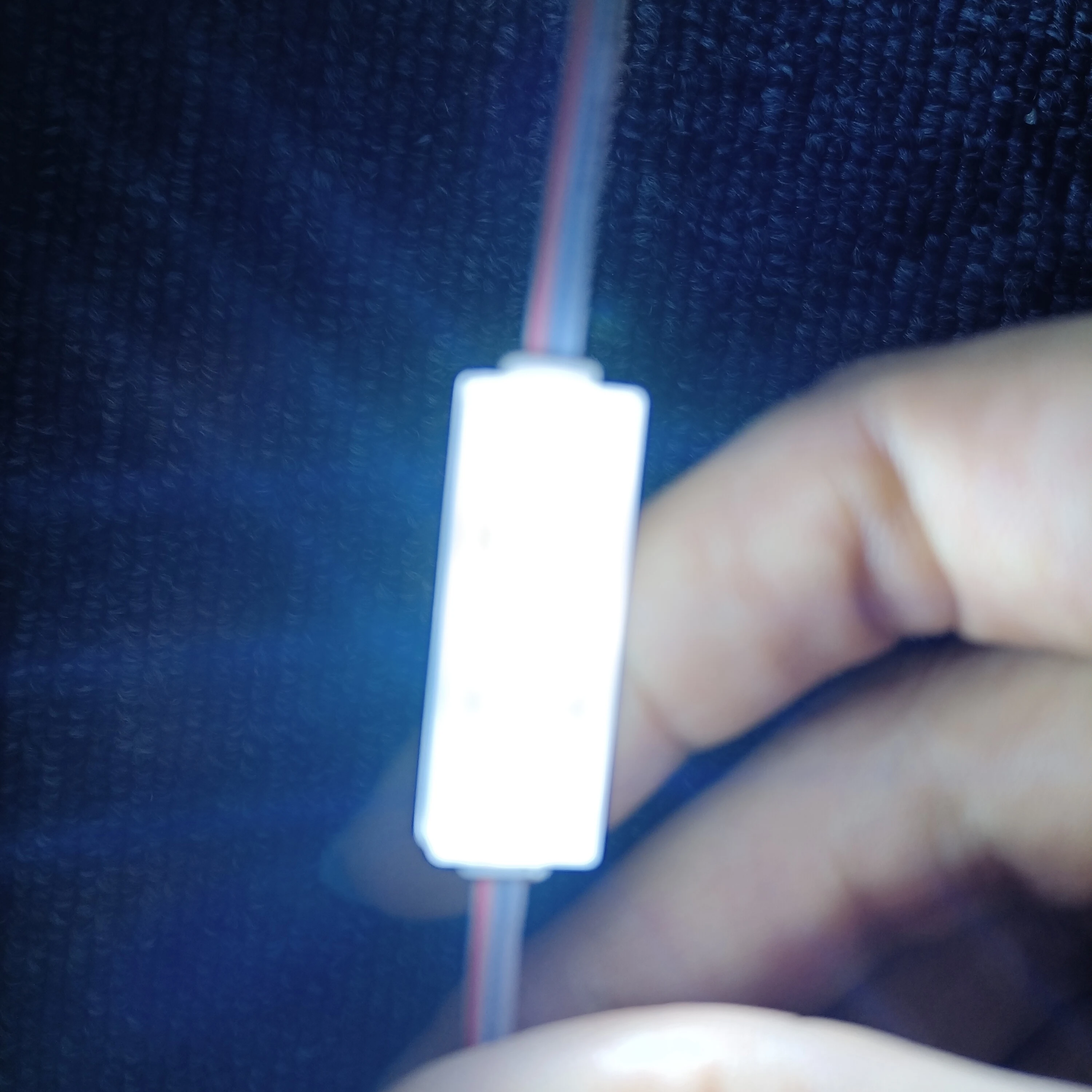 2807 waterproof 3 led 0.48w warm white 6000k smd 2835 lens eultra small 12v mini led module