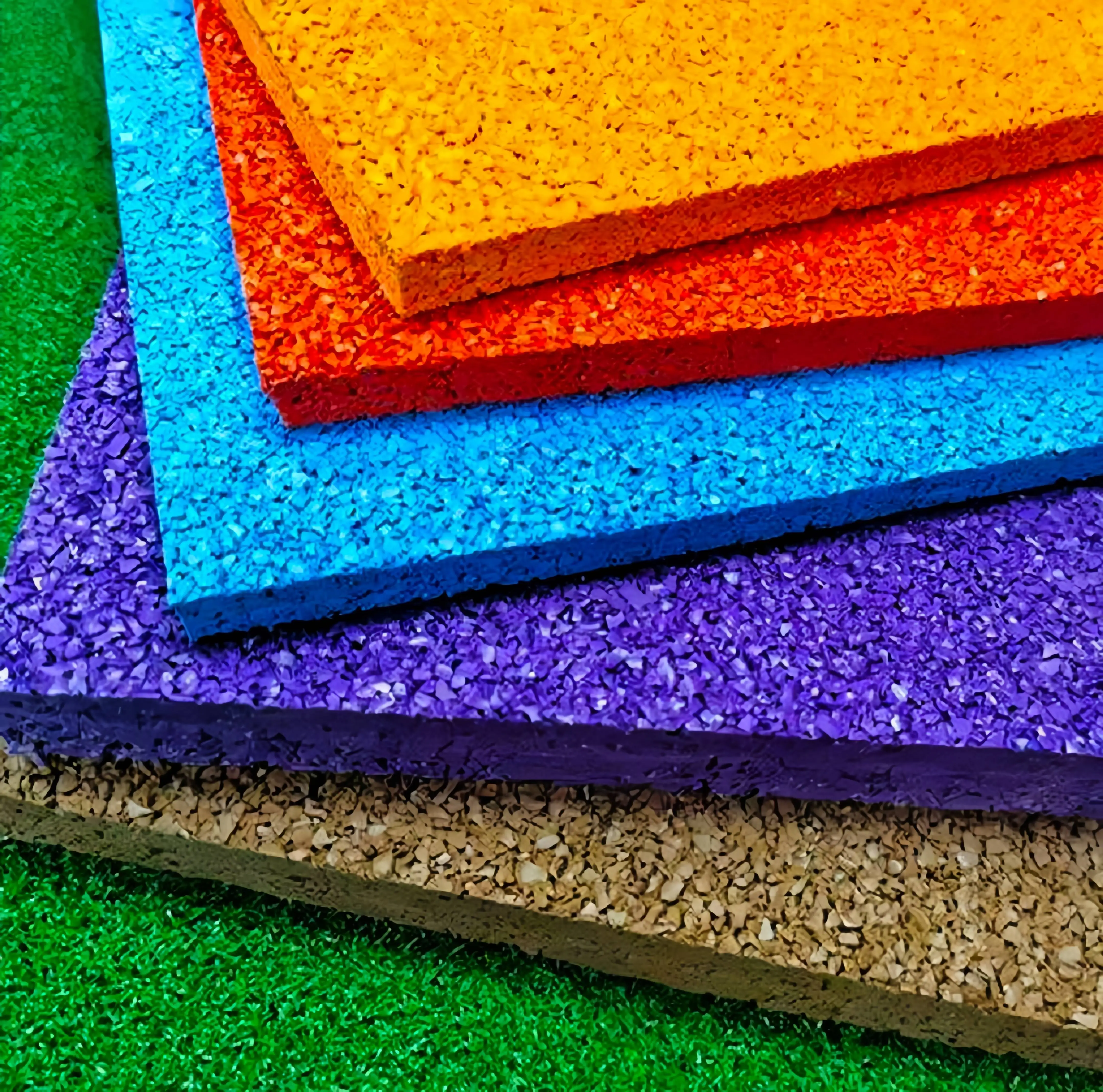 EPDM rubber particles  Playground park long wear resistance Running Track EPDM  Rubber particles