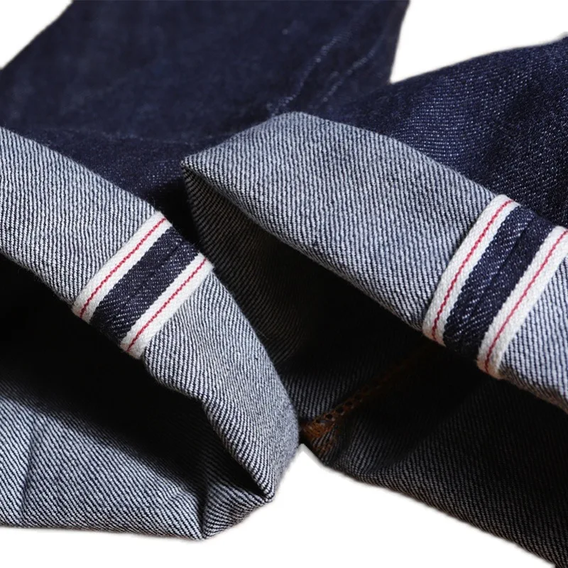 factory selvedge denim jeans dark indigo mens no wash Japanese selvedge 1 denim selvedge pants