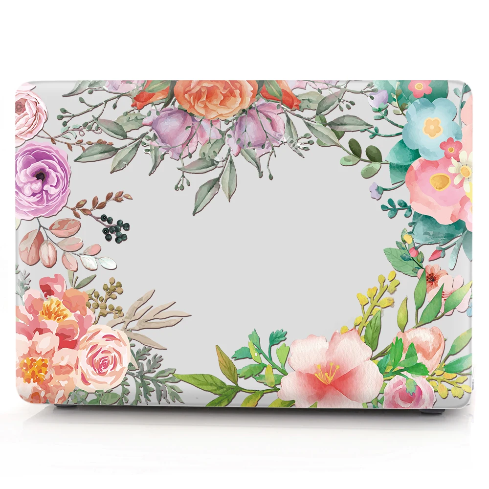 Leaves Custom Design Hard Waterproof Case  For Macbook Air 13 15 16  LaptopA2179 A2289/A2251 M1 laptop hard case