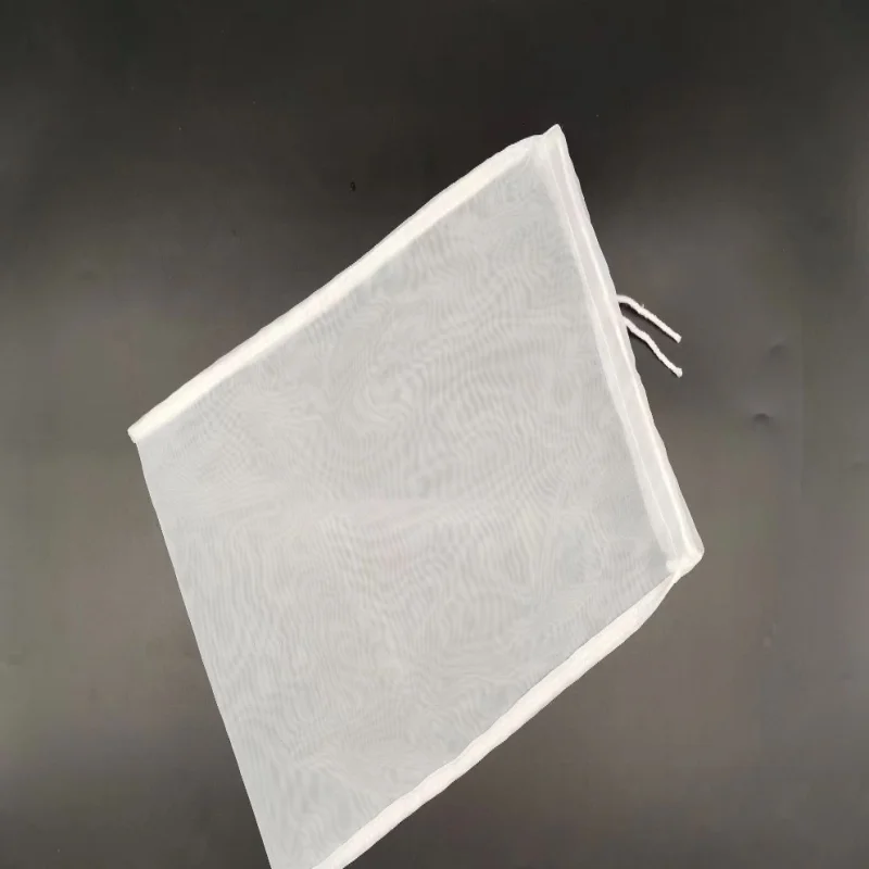 Food Industry Cylindrical Liquid Filter Bag 10-200 Micron Nylon and PPS Core Components Ring for Farm Use