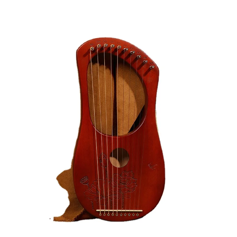 Small 10-tone harp mini Konghou