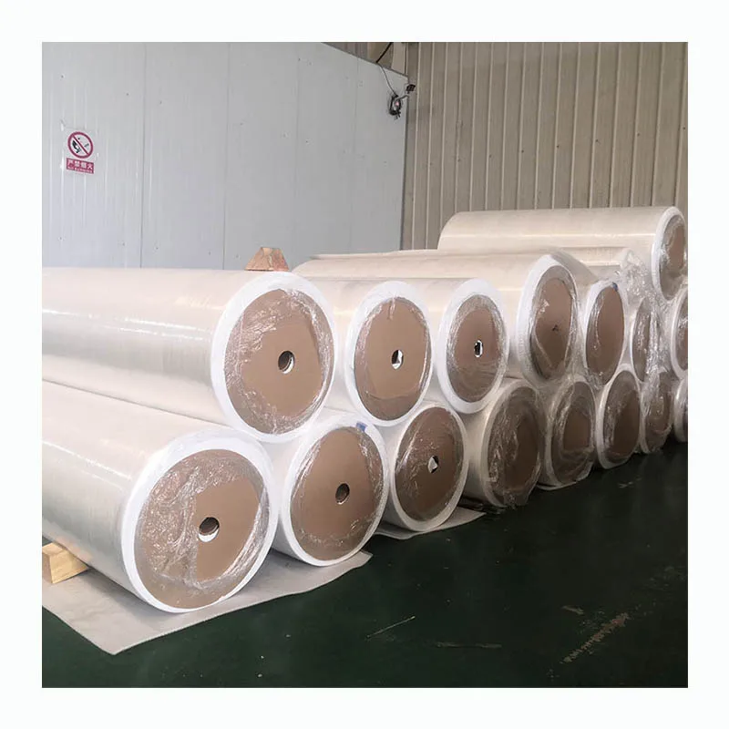 2023 factory supply fabric Microporous PE film with polypropylene laminated 65gsm OEM custom non-woven material roll