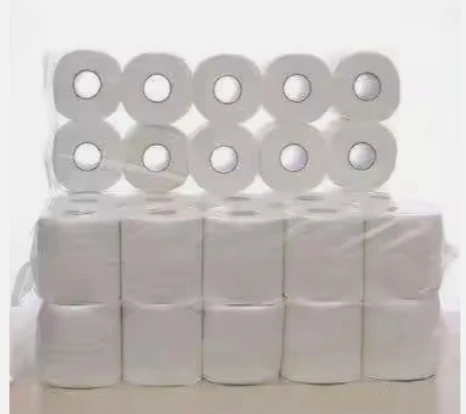 Custom Logo Natural Color/White/Custom Virgin Wood Pulp Standard Roll Toilet Tissue Rolls Paper