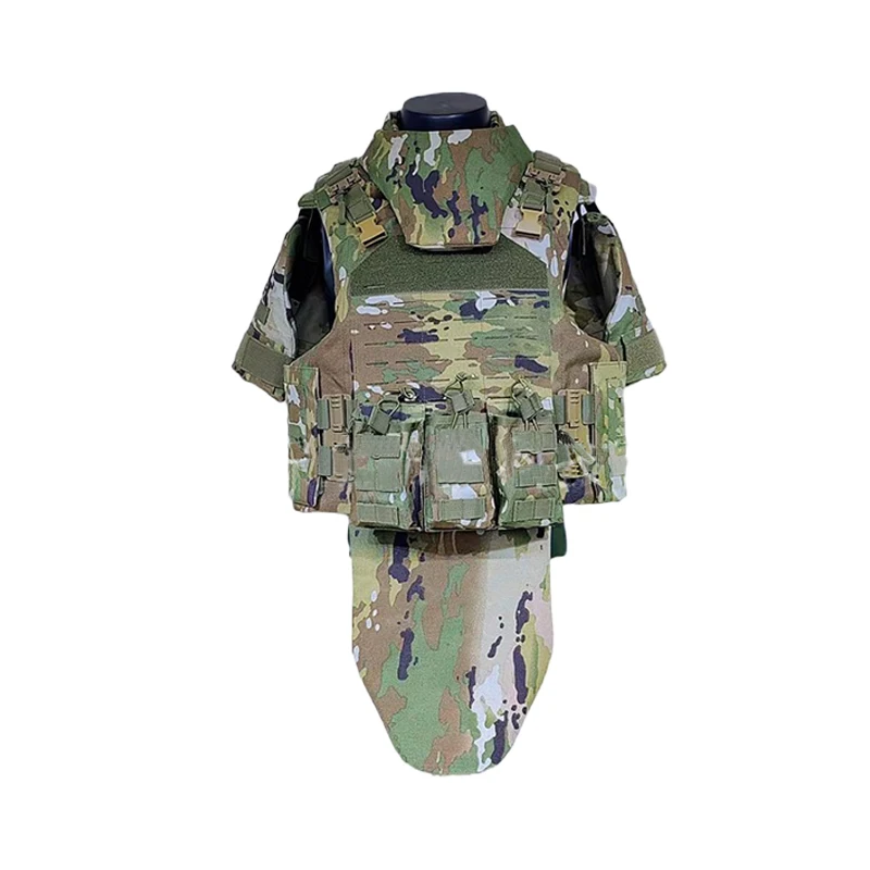 Outdoor Tactical Vest IIIA .44 CP Camouflage Full Protective Tactical Vest