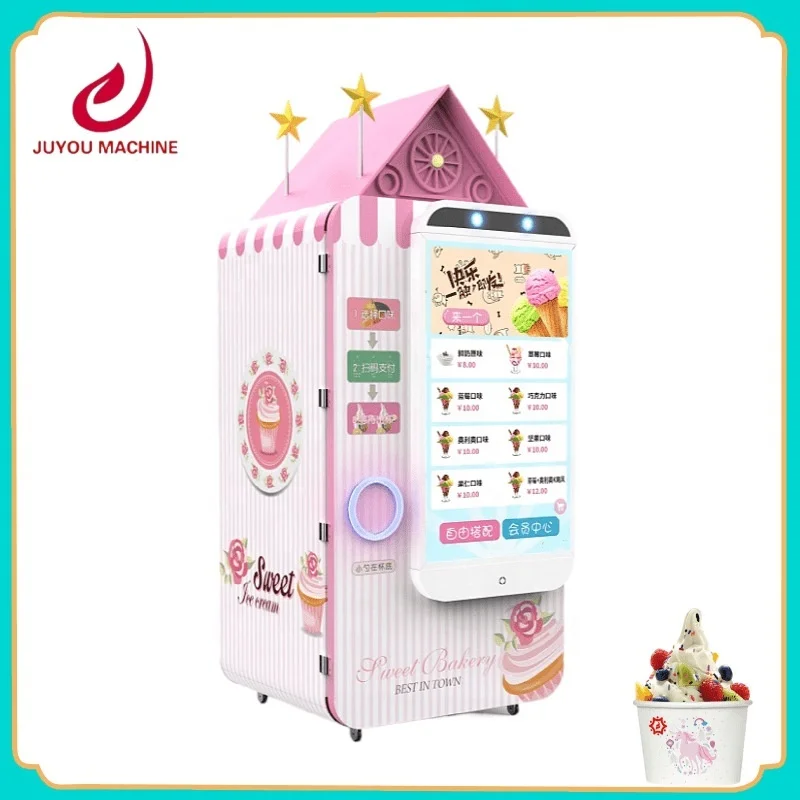 ice cream machine mini snow hard gelato commercial soft serve ice cream filling making makers vending machine prices