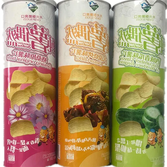 Good Price Dehydrated Potato Flakes Potato Chips With Different Flavor