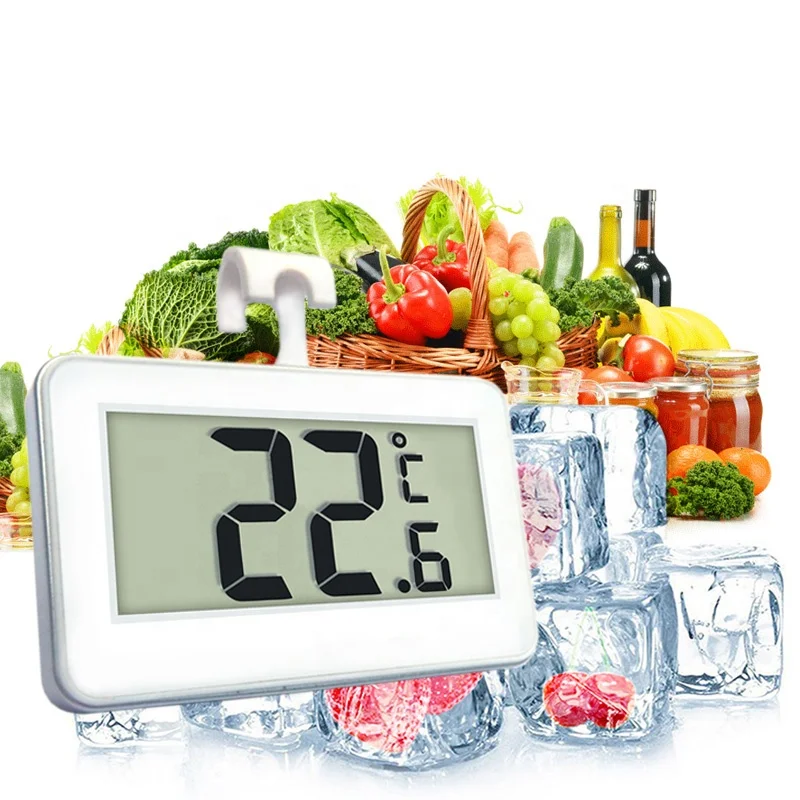 Digital Cold Room Thermometer Freezer Fridge Thermometer for Refrigerator