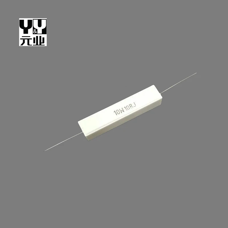 10w cement resistance 10w 10RJ vertical power resistance