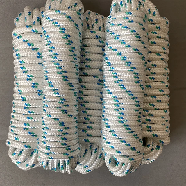 Nylon rope polyester braided rope