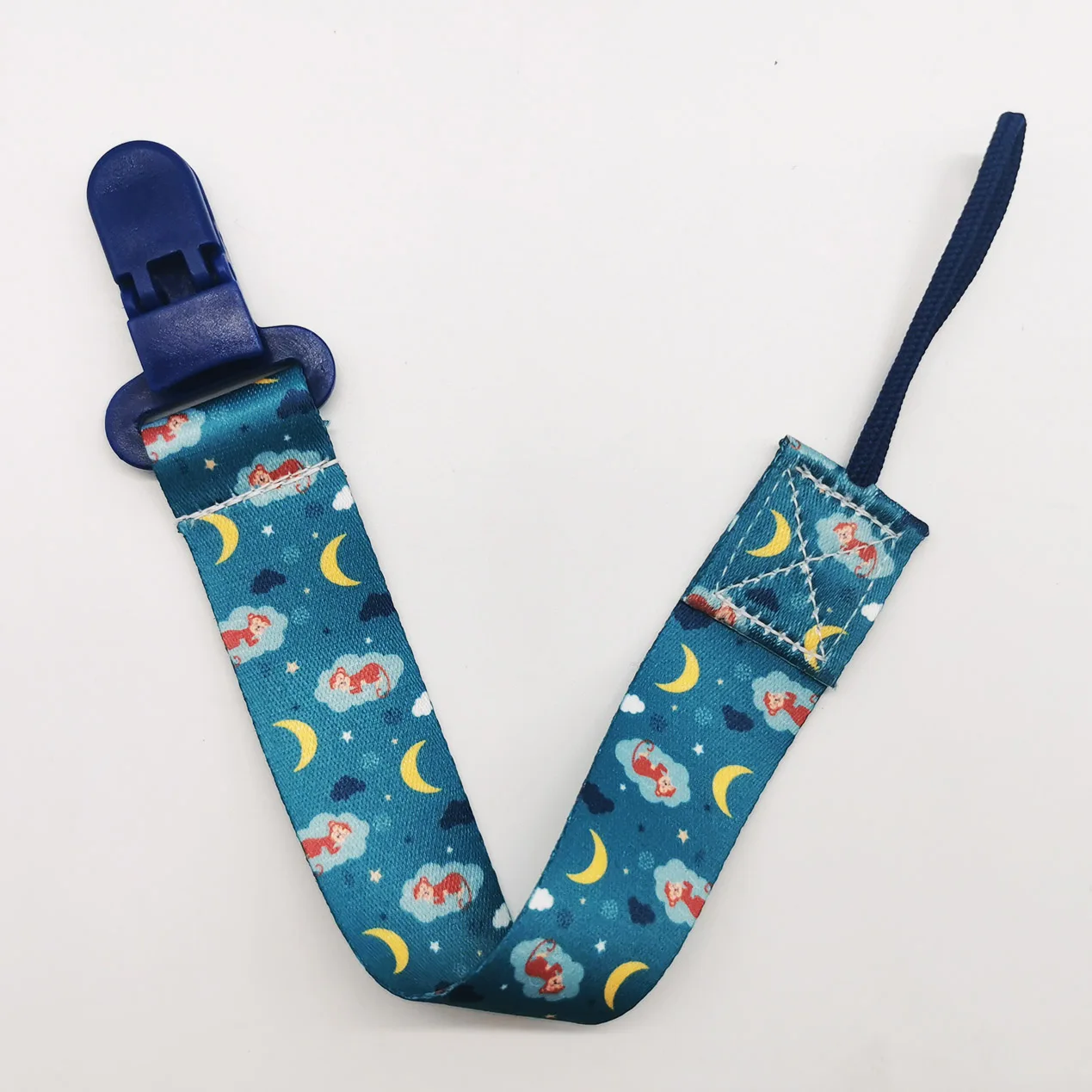 2022 New Baby Gift Sets Organic Cotton Dummy Holder Pacifier Clip For Baby Shower Gift