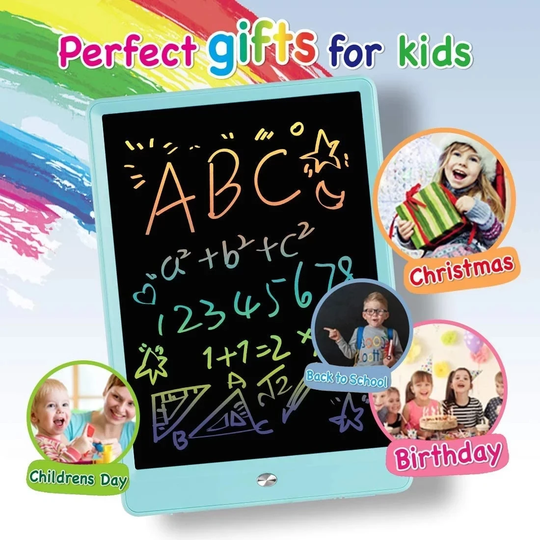10.5 inch Custom logo LCD Electronic Writing Tablet Memo Pads Digital LCD Tablet for Kids Writing and Drawing