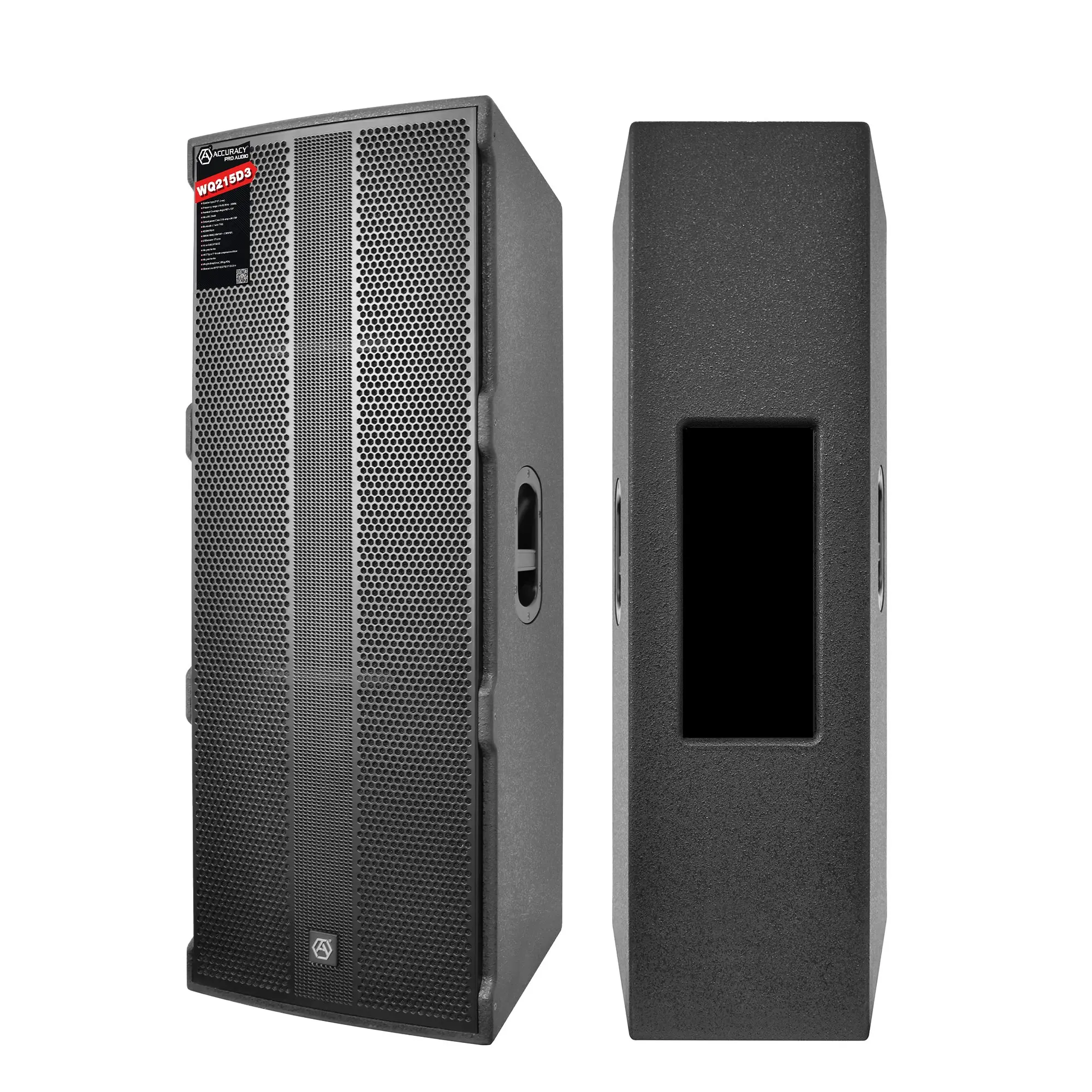 RQSONIC WQ215 Spray Painting Plywood Box Two-way Outdoor Speakers Professional 15 Inch Passive Speaker For Outdoor