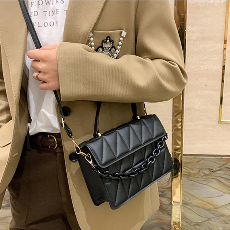 New Popular Mini Handbag for Women Fashion Niche Crossbody Bag Trend Embroidered Thread Women Handbag Crossbody