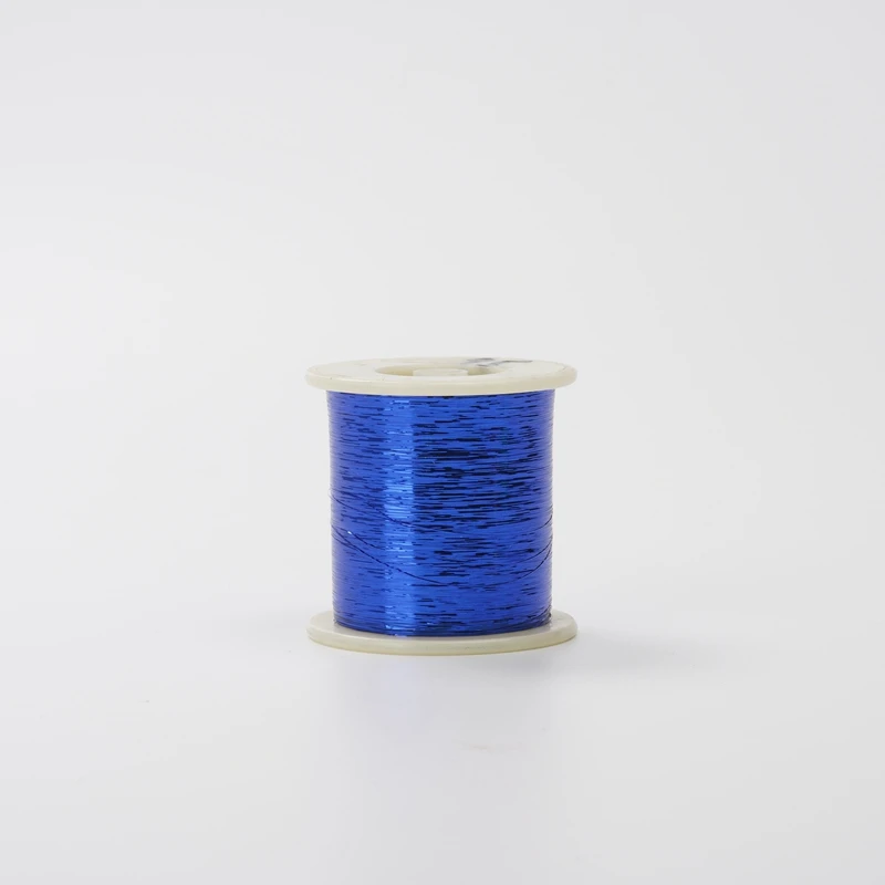 
thread gold Plastic cone Metal thread Colored M Type Metallic Yarn for Weaving and Decoration 