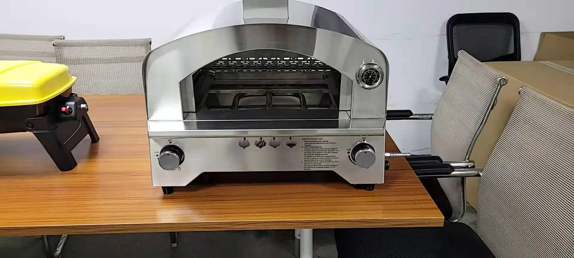 Outdoor Kitchen BBQ Gas Grills Tool Sets Commercial Grill Machine Pizza Oven Gas Grill BBQ P6004D