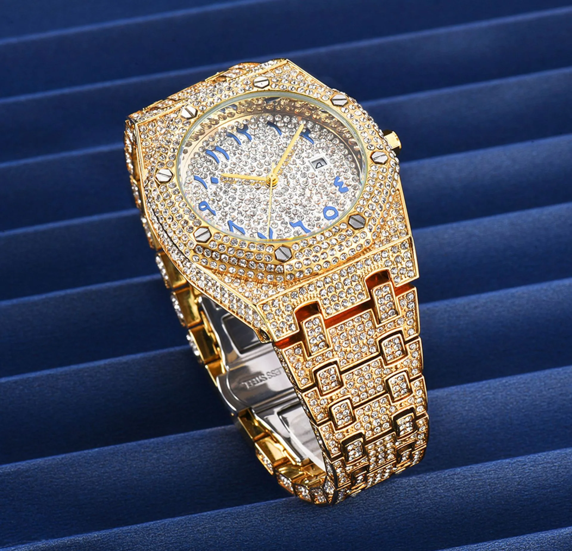 2021 new products fashion silver /rose gold /gold chain vogue quartz wristwatches reloj custom quality men women luxury watches