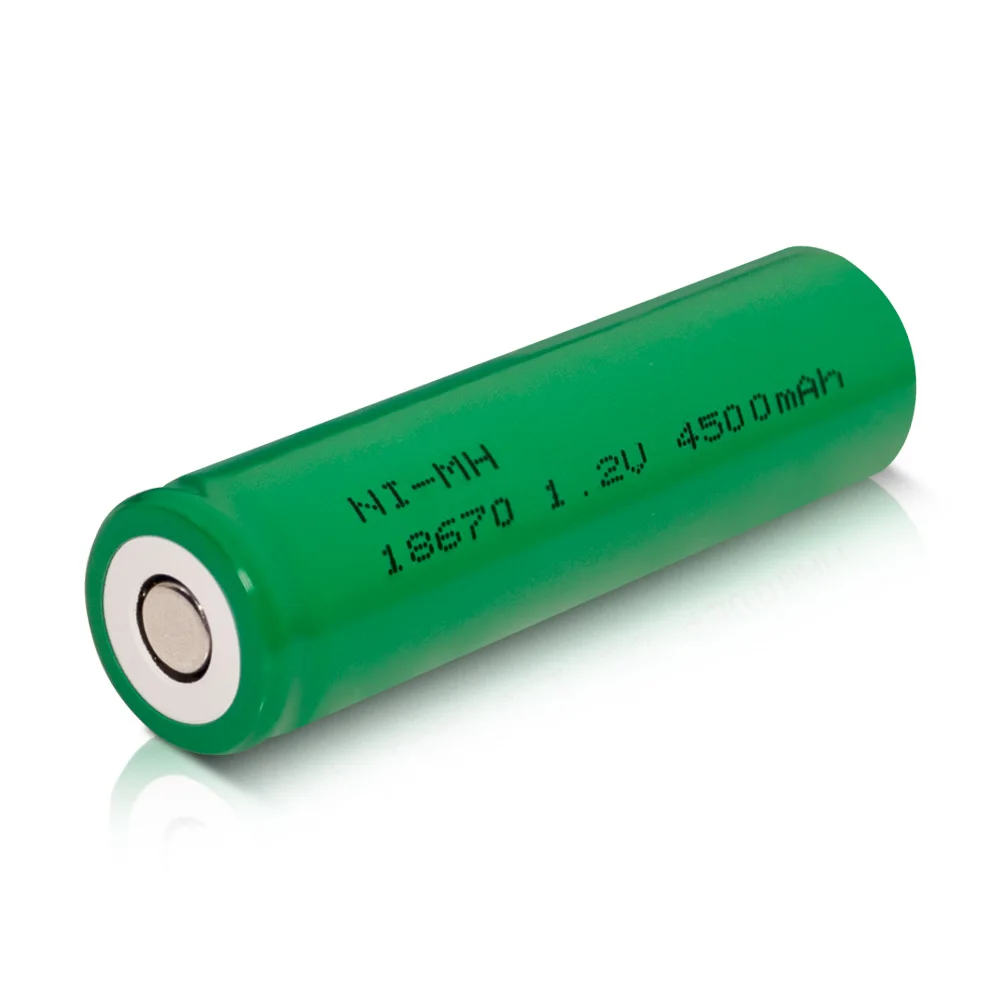 Hot sell 1.2V 4500mAh 18670 Ni-MH Battery for DIY Medical Equipment/Fusion Splicer/Welding Machine