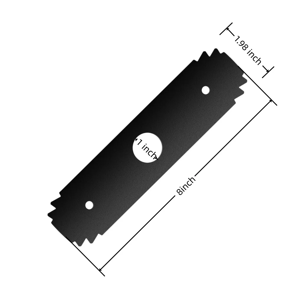 Good Quality High Strength Manganese Steel Blade Electric Edger Blade with Teeth