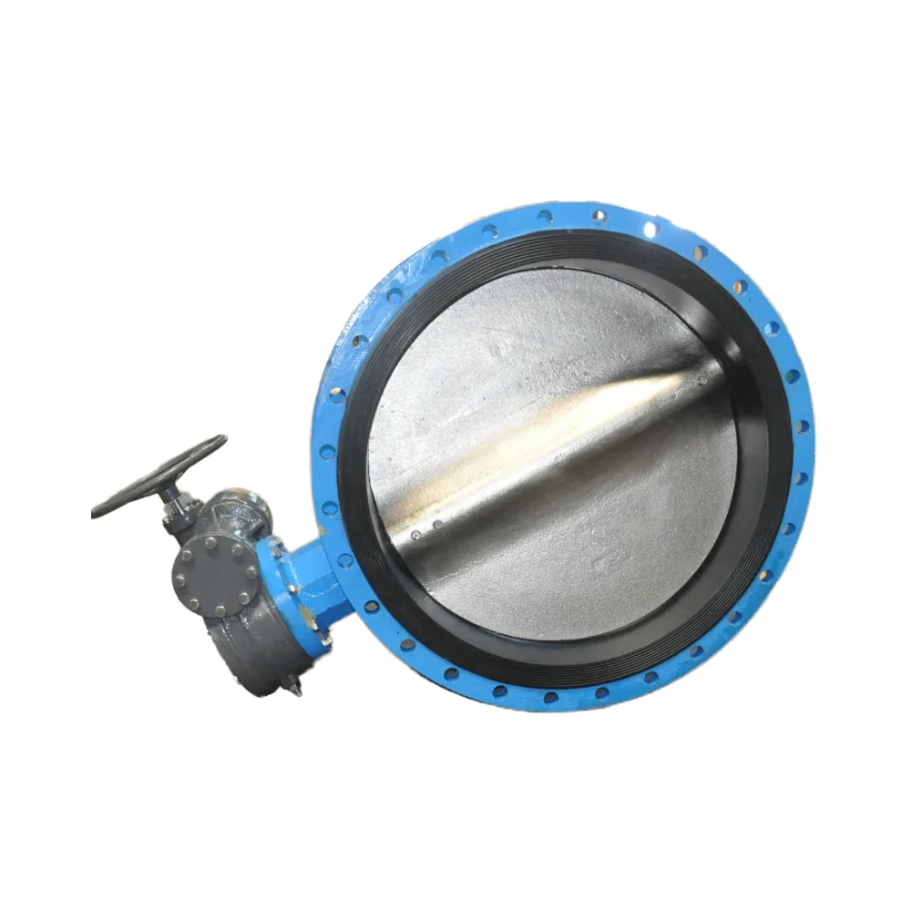 DIN BS ANSI Factory-Produced Manual Pneumatic Electric Hydraulic Flange Butterfly Valve for Industrial Use for Water and Oil