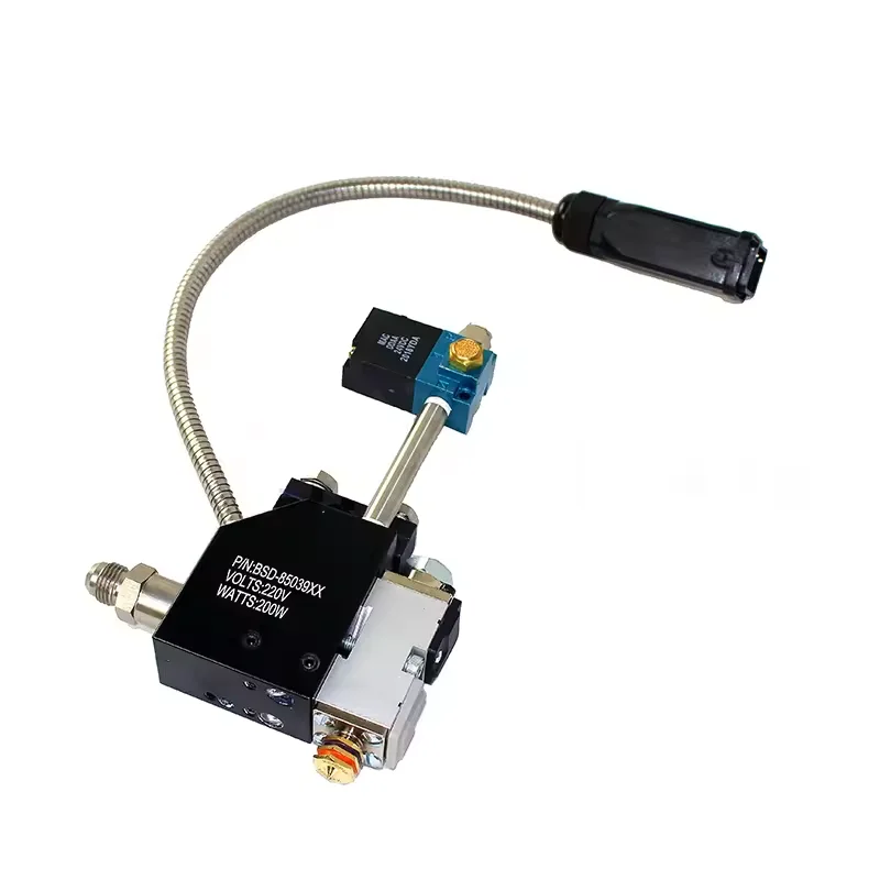 BSD-8503925  Big commercial Spray strip pneumatic hot glue gun with best price