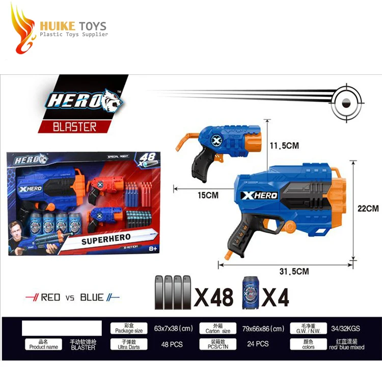 Indoor Shooting Soft Bullets Pistol Toy Set Electronic Air Blaster Shoot Space Battle EVA Soft Bullet Gun Toy in 2021