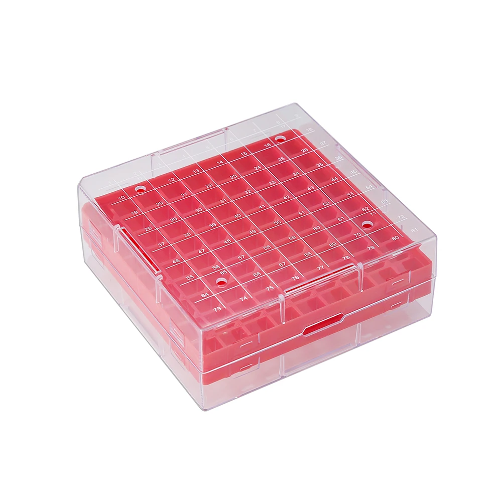AMNGENT red liquid nitrogen medical cryogenic vials freezer cooler storage box equipment