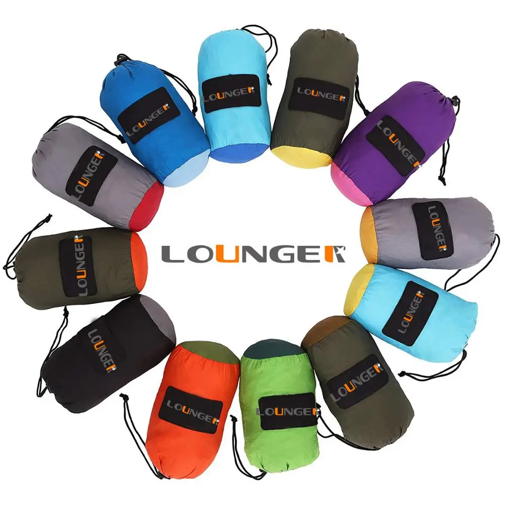 Top Seller 2024 Softest Nylon 600LBS Camp Double Hammock