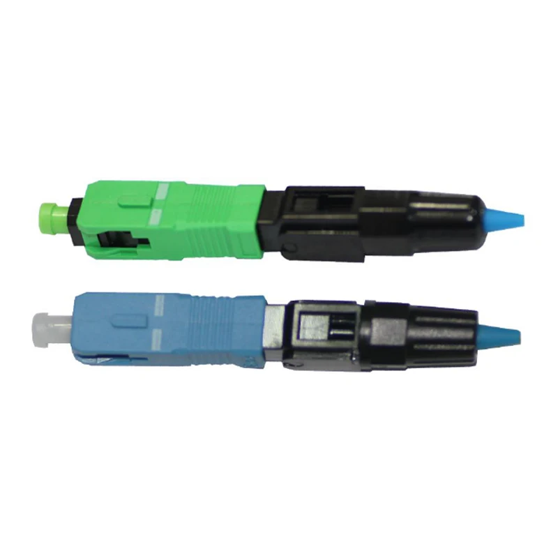 Waterproof Low Signal Loss Sc Apc Fast Connector Assembly Fiber Optic Pre Polished Field Installable Connector