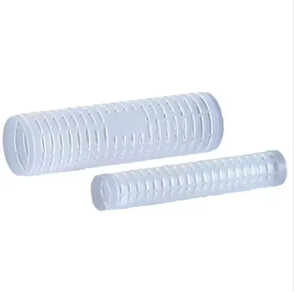 PP Pleated Filter Cartridge With High Flow Low Differential Pressure And Long Service Life plastic core for pleated filter