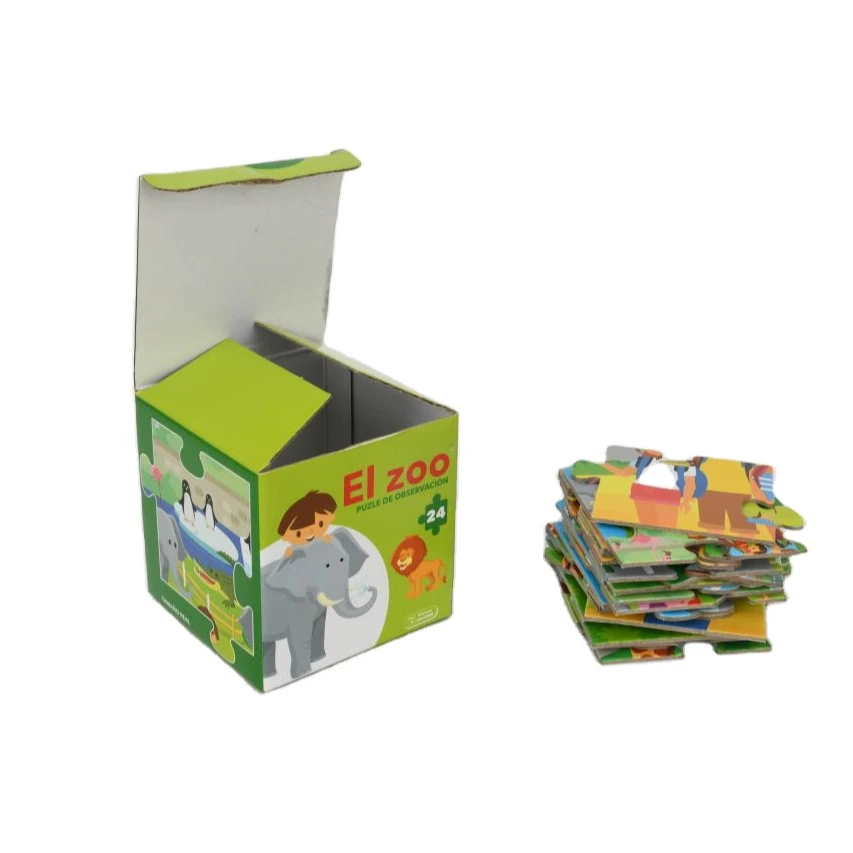 Игра-головоломка для детей из картона оптом